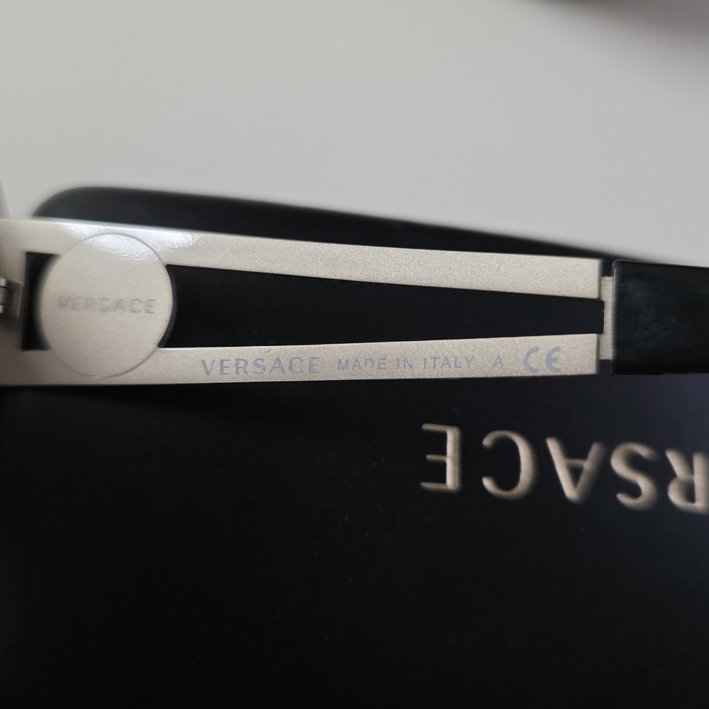 Versace Gray Gradient Sunglasses - image 3